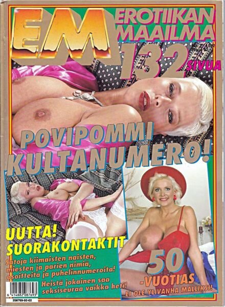 Erotiikan Maailma – February 1992 Cover