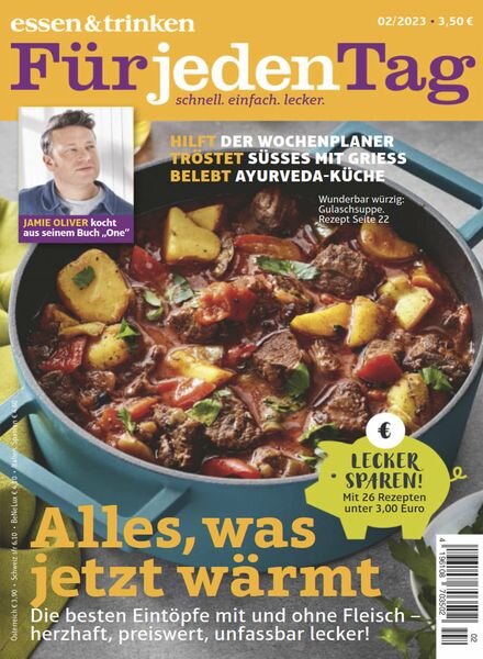 Essen & Trinken Fur jeden Tag – Februar 2023 Cover