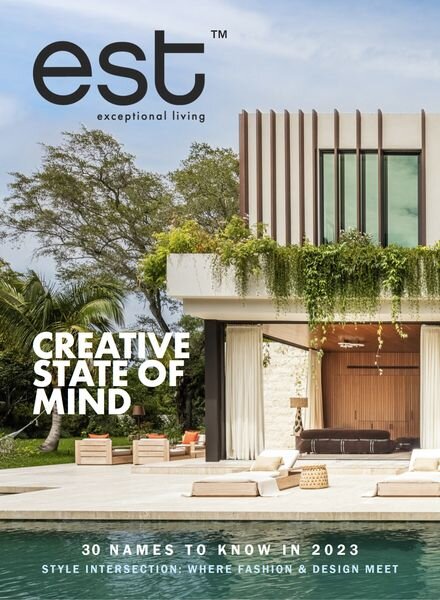 Est Living Magazine – January 2023 Cover