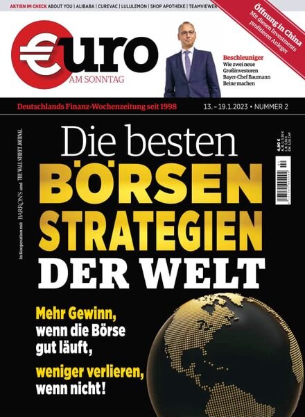 Euro am Sonntag – 13 Januar 2023 Cover