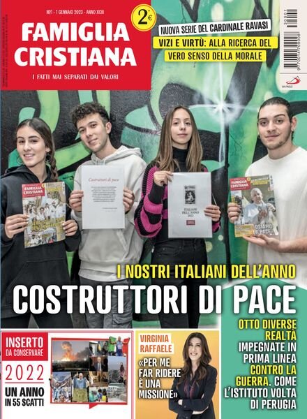 Famiglia Cristiana – 1 Gennaio 2023 Cover