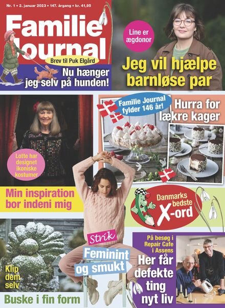 Familie Journal – 02 januar 2023 Cover