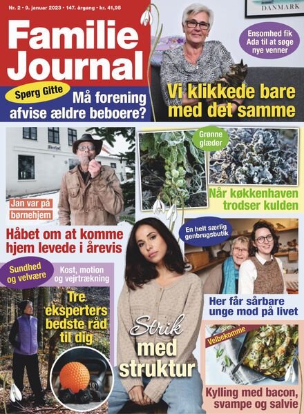 Familie Journal – 09 januar 2023 Cover