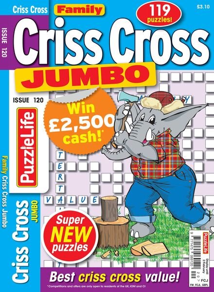 Family Criss Cross Jumbo – January 2023 Cover