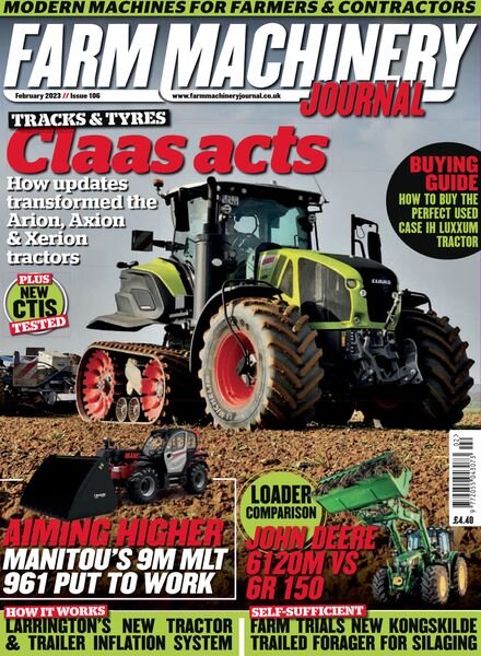 Farm Machinery Journal – February 2023 Cover