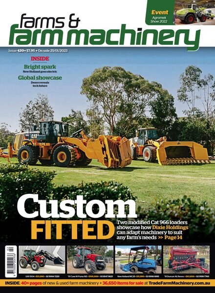 Farms and Farm Machinery – 25 January 2023 Cover