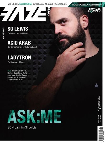 FAZE Magazin – Januar 2023 Cover