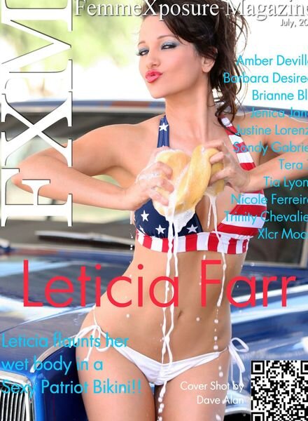 FemmeXposure Magazine – Issue 14 – July 2013 Cover