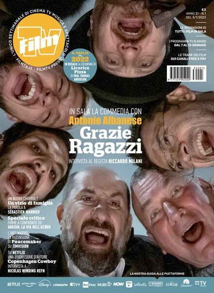Film Tv – 3 Gennaio 2023 Cover