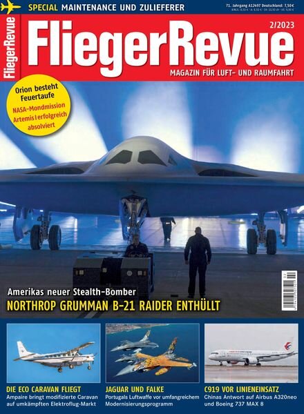 FliegerRevue – Februar 2023 Cover