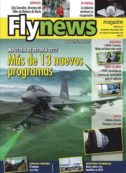 Fly News Magazine – noviembre 2022 Cover