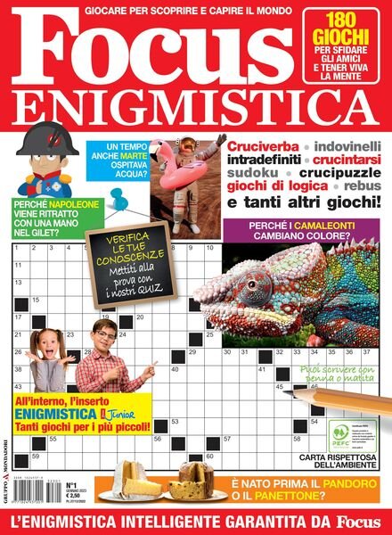 Focus Enigmistica – dicembre 2022 Cover