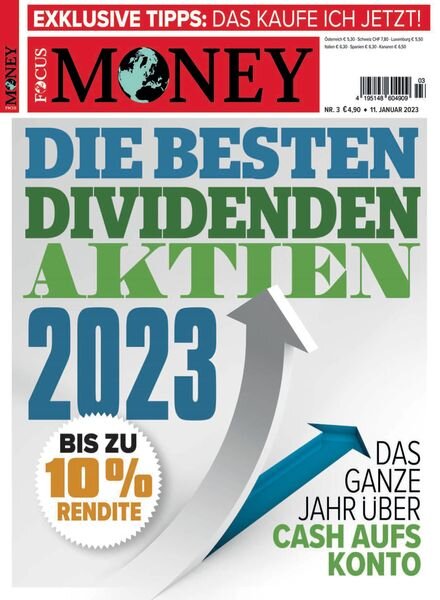 FOCUS-MONEY – 10 Januar 2023 Cover
