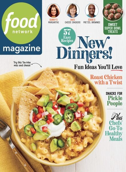 Food Network – January 2023 Cover