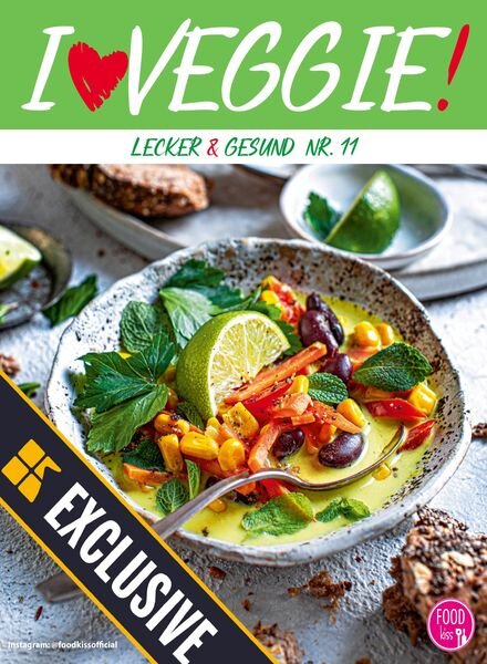 FOODkiss I Love Veggy – 30 Dezember 2022 Cover