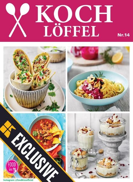 FOODkiss Liebes Land KOCHLOFFEL – Januar 2023 Cover