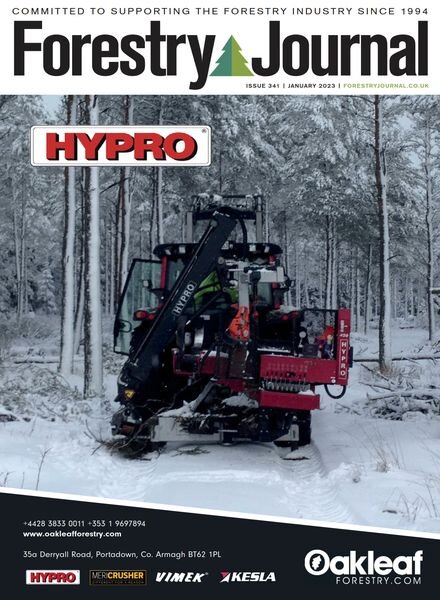 Forestry Journal – January 2023 Cover
