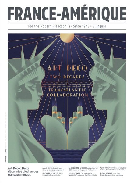 France-Amerique – January 2023 Cover