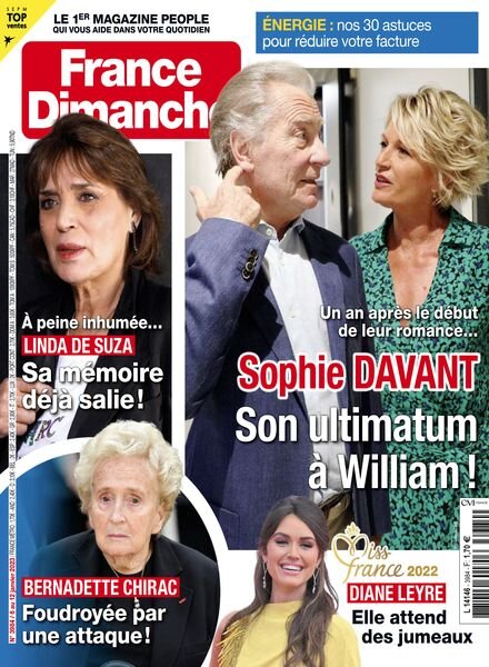 France Dimanche – 06 janvier 2023 Cover