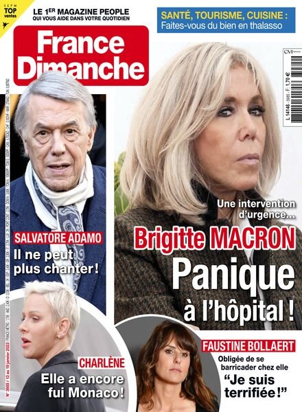 France Dimanche – 13 janvier 2023 Cover