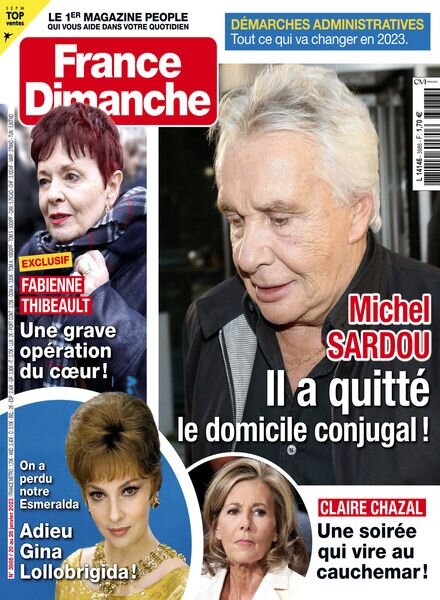 France Dimanche – 20 janvier 2023 Cover