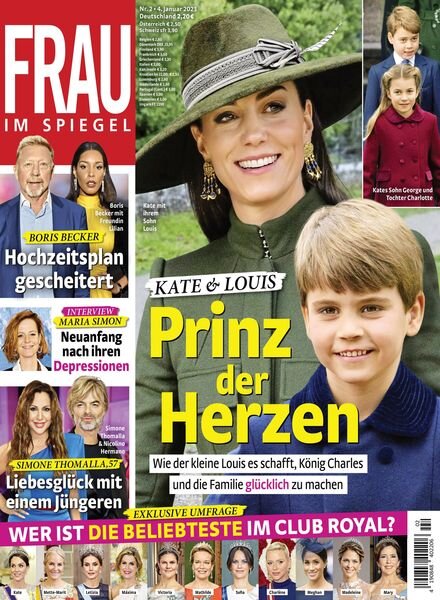 Frau im Spiegel – 04 Januar 2023 Cover