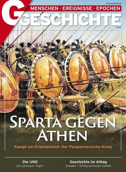 G Geschichte Germany – Februar 2023 Cover
