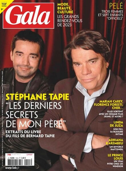 Gala France – 5 Janvier 2023 Cover