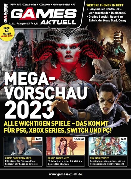 Games Aktuell – Februar 2023 Cover