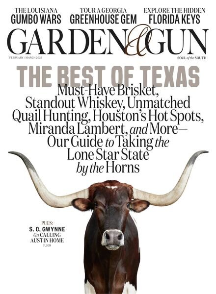 Garden & Gun – February 2023 Cover