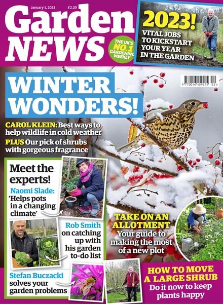 Garden News – January 2023 Cover