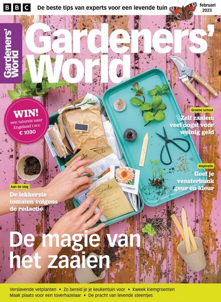 Gardeners’ World Netherlands – februari 2023 Cover
