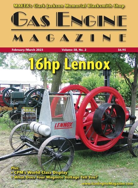 Gas Engine Magazine – February 2023 Cover