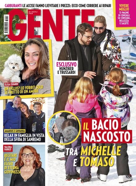Gente Italia – 13 gennaio 2023 Cover