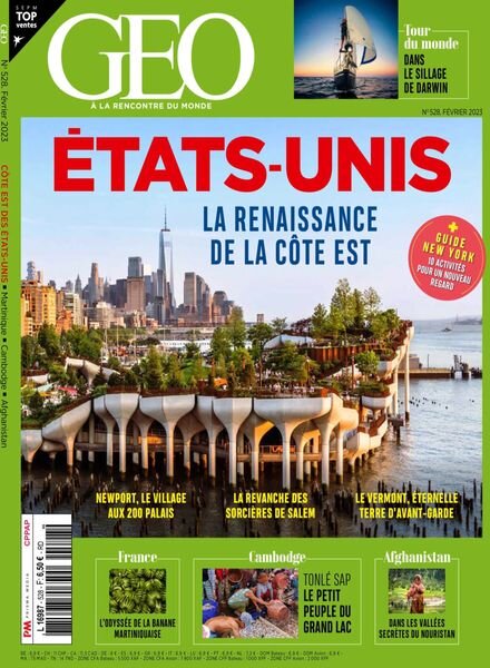 Geo France – Fevrier 2023 Cover