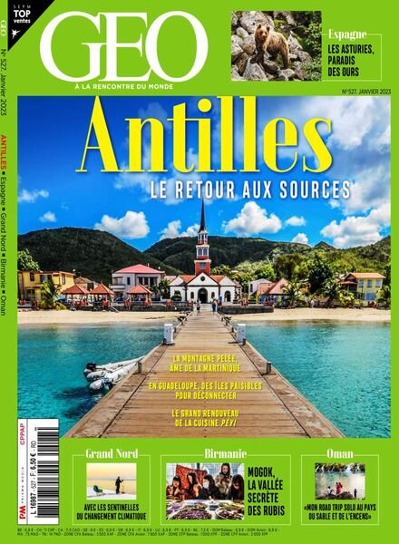 Geo France – Janvier 2023 Cover