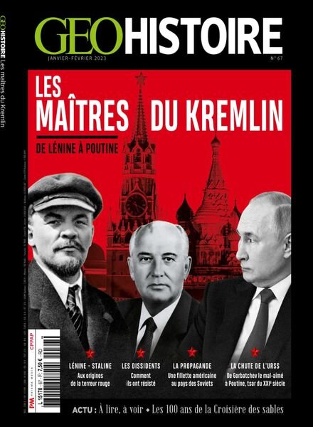 Geo Histoire – Janvier-Fevrier 2023 Cover