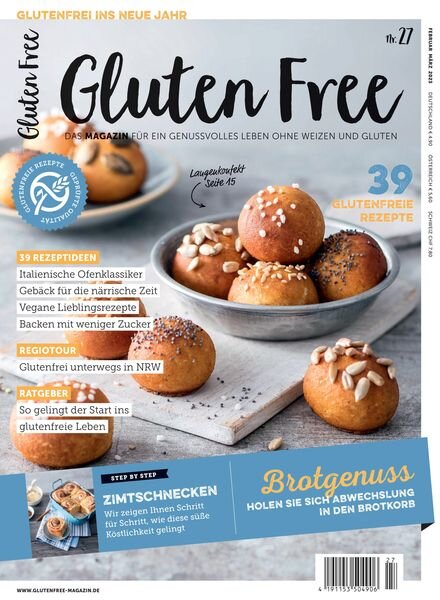 Gluten Free – Februar 2023 Cover