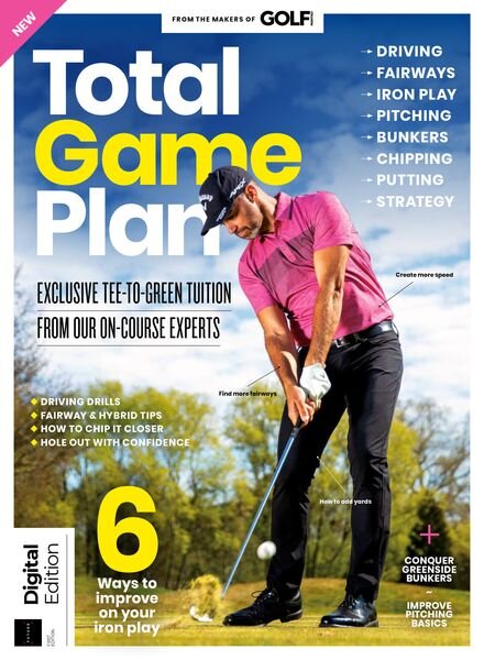 Golf Monthly Presents – Total Game Plan – 1st Edition – January 2023 Cover