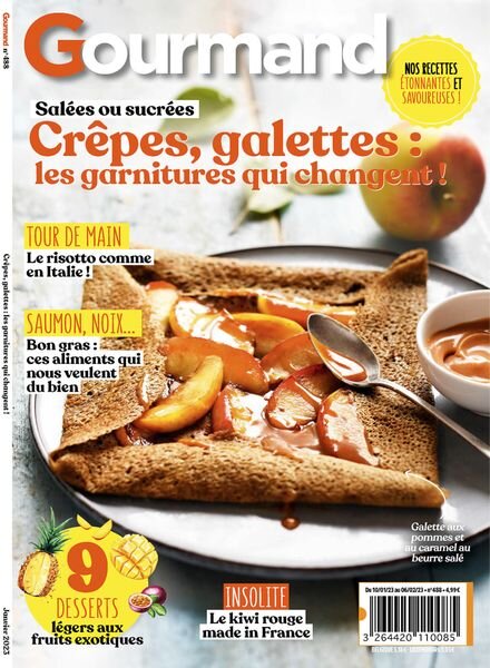 Gourmand – 03 janvier 2023 Cover