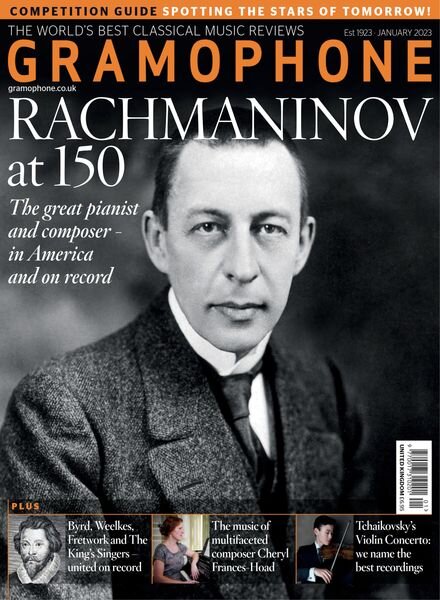 Gramophone – January 2023 Cover