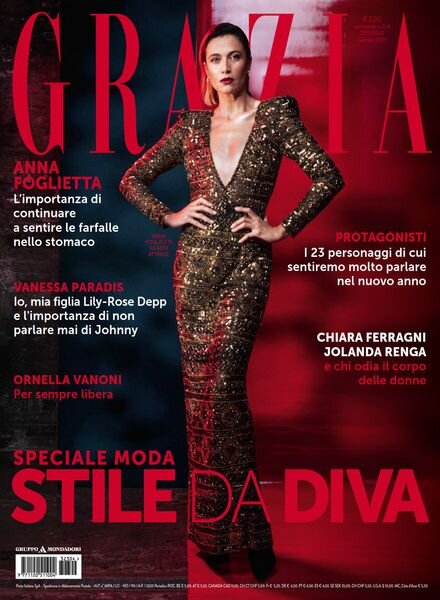 Grazia Italia – 04 gennaio 2023 Cover