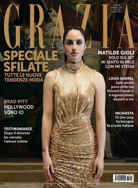 Grazia Italia – 18 gennaio 2023 Cover