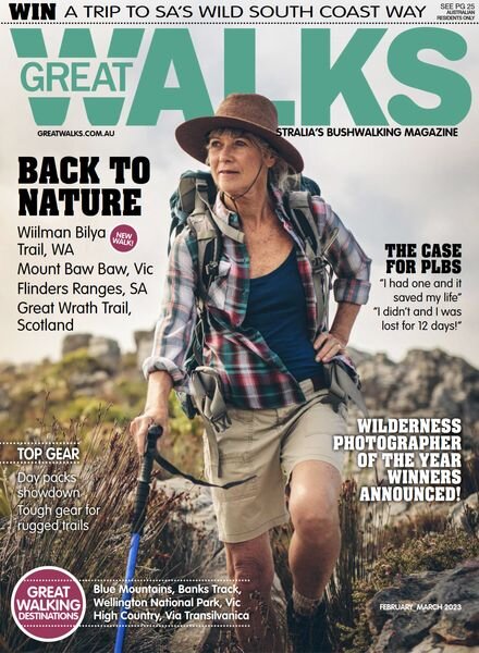 Great Walks – February 2023 Cover
