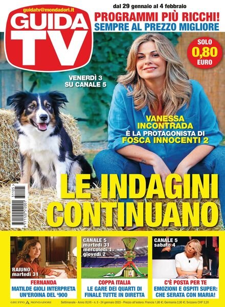 GuidaTV – 24 gennaio 2023 Cover