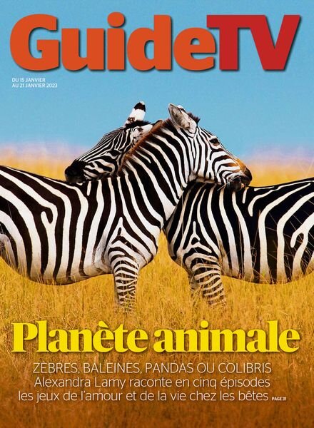 Guide TV – 15 Janvier 2023 Cover