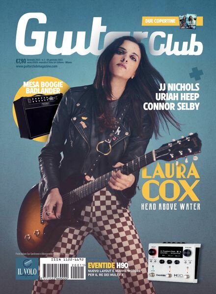Guitar Club Magazine – gennaio 2023 Cover
