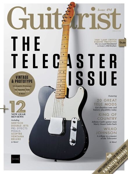 Guitarist – February 2023 Cover