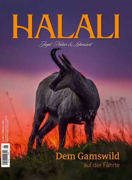HALALI – Jagd Natur und Lebensart – Januar 2023 Cover