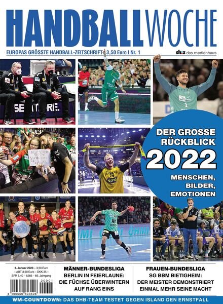 Handballwoche – 03 Januar 2023 Cover
